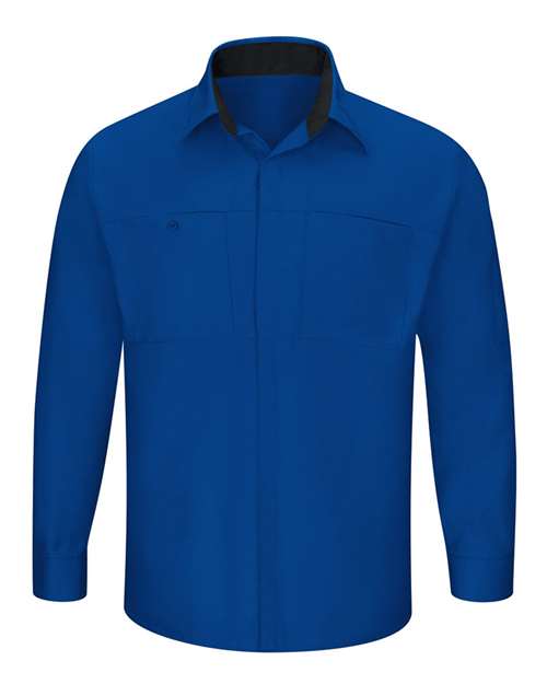 Men's Tall Performance Plus Long Sleeve Shirt with OilBlok Technology