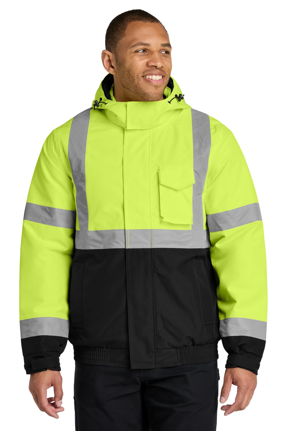 CornerStone ® ANSI 107 Class 3 Economy Waterproof Insulated Bomber Jacket CSJ500