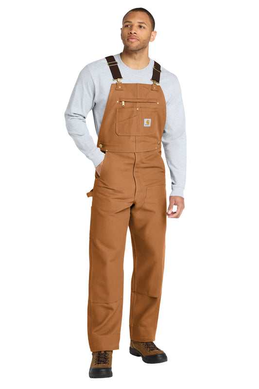 Carhartt ® Duck Unlined Bib Overalls. CT102776