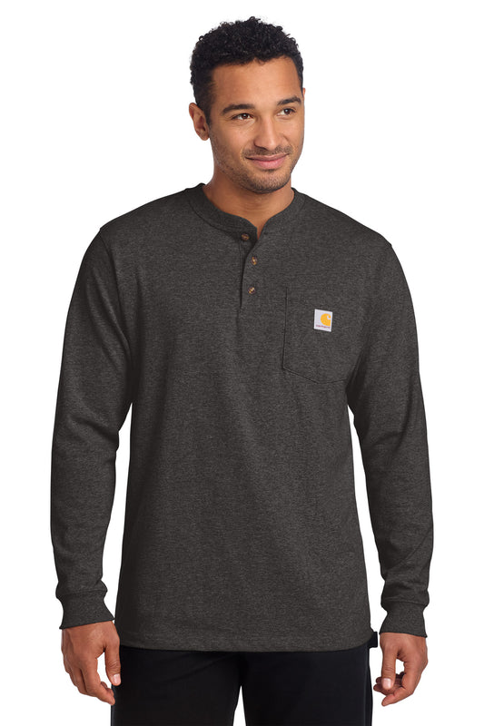 Carhartt ® Long Sleeve Henley T-Shirt CTK128