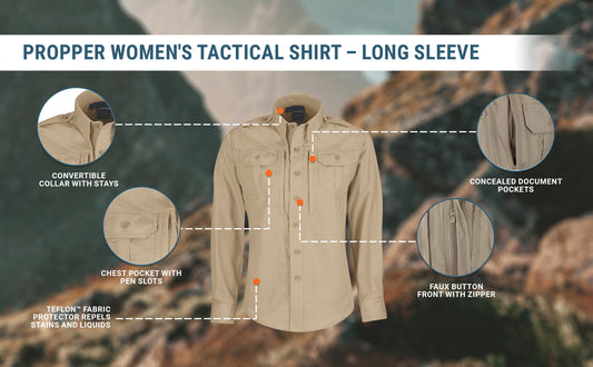 Propper Women's Tactical Long Sleeve Shirt