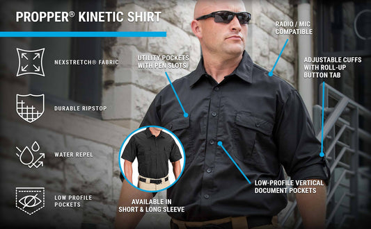 Propper Kinetic Men's Shirt - Long Sleeve