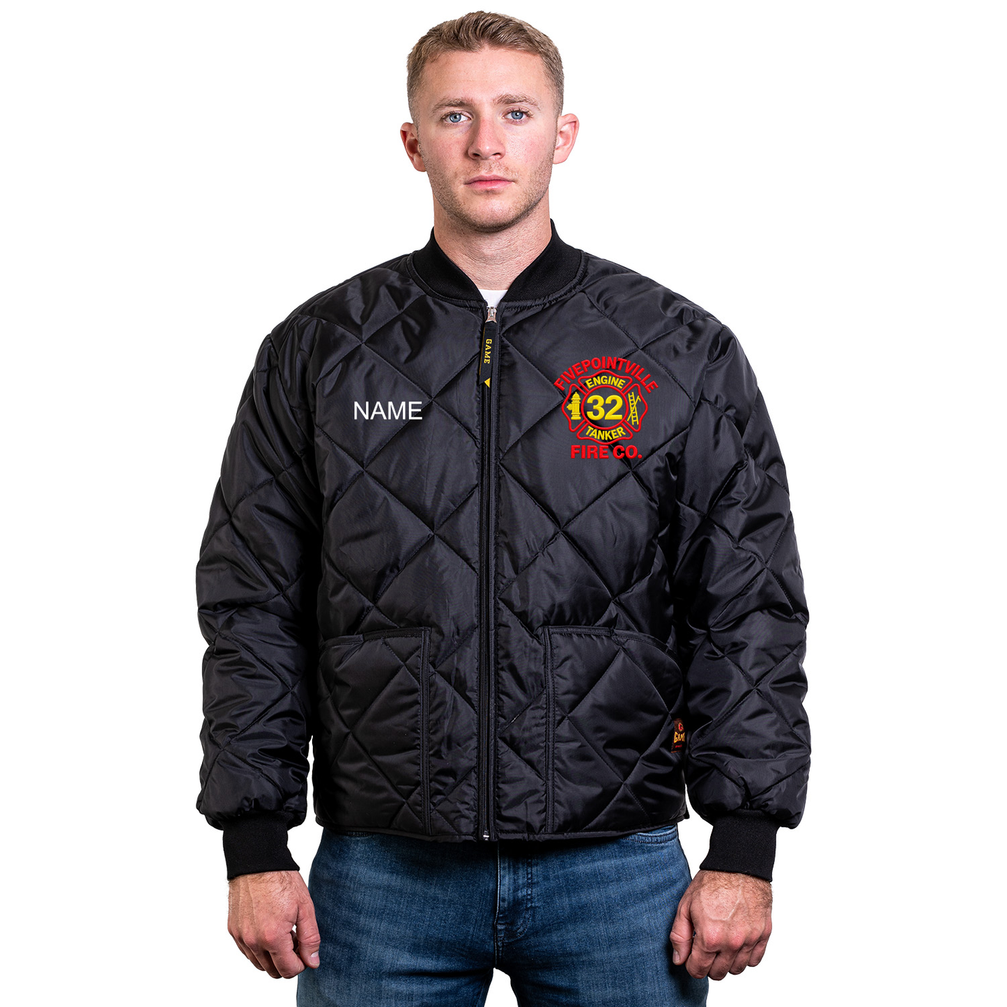 Fivepointville Game Quilted Jacket