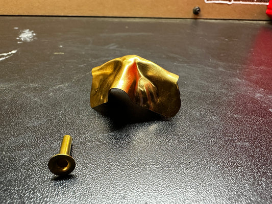 Cairns Fire Helmet Brass Cap