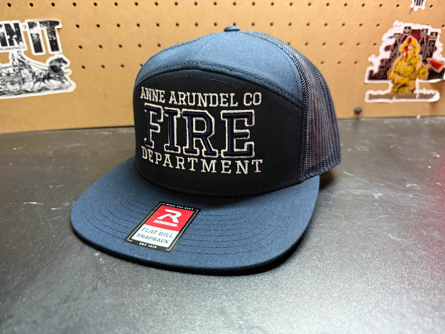 Custom Puffed FIRE Hat