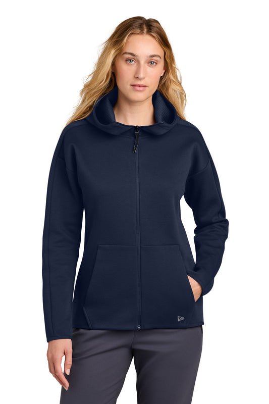 New Era ® Women's Double Back Full-Zip Hoodie LNEA566