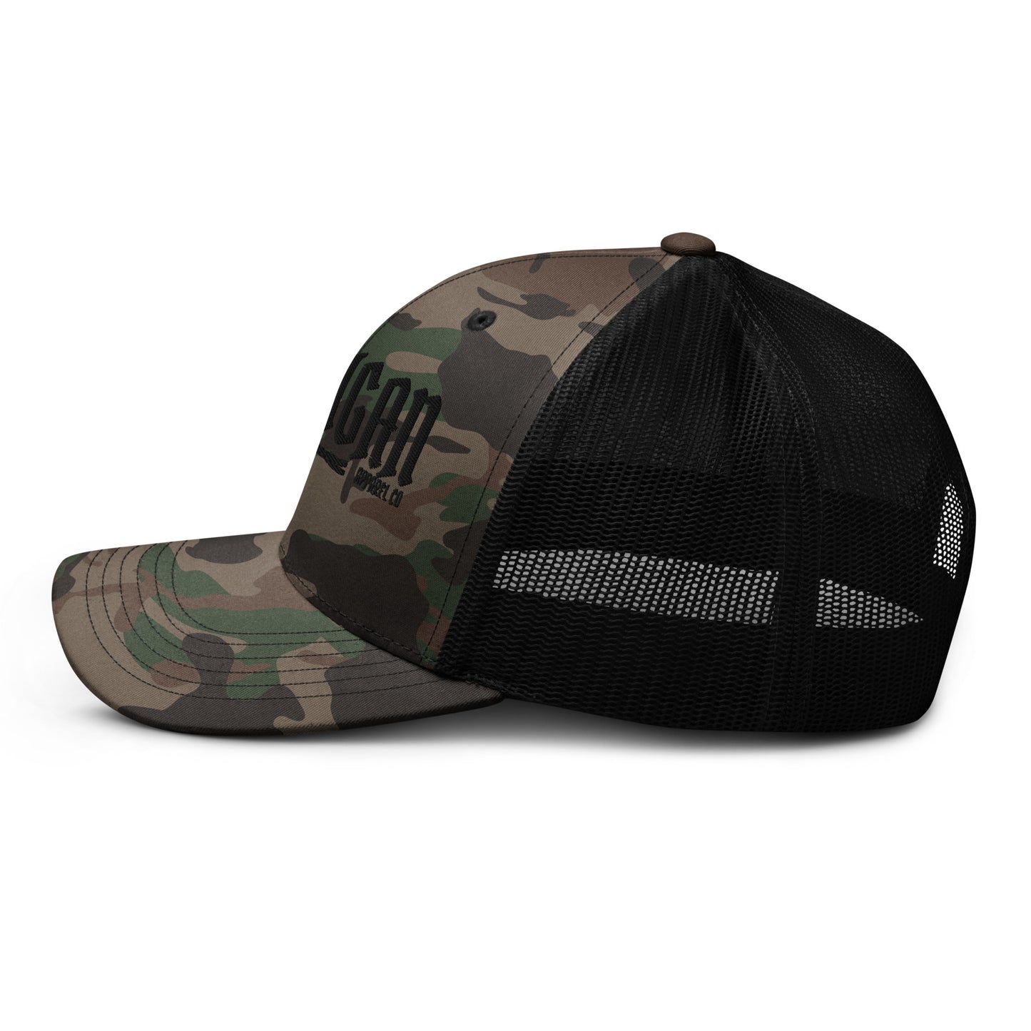 Halligan Wordmark Camo