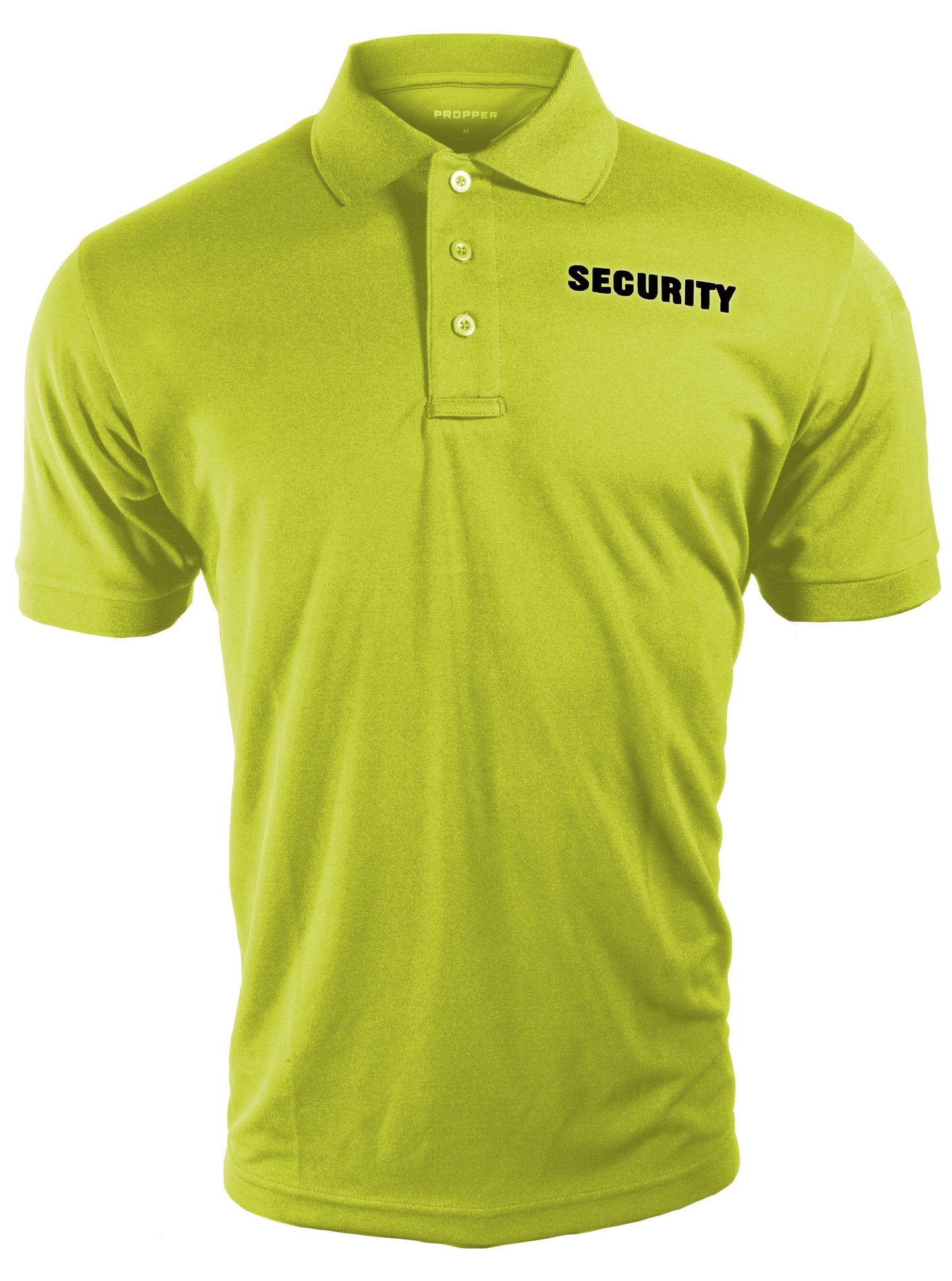 Propper® Men's Security Uniform Polo - Hi-Viz Yellow