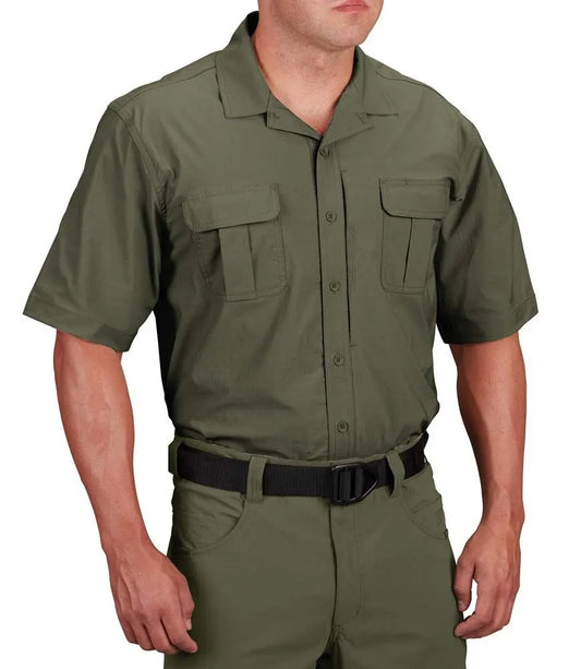 Propper Men's Summerweight Tactical Short Sleeve Shirt - Olive