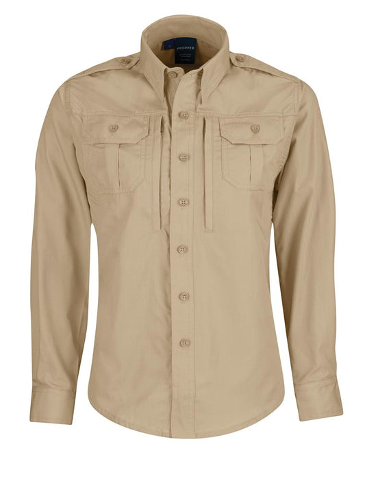 Propper Women's Tactical Long Sleeve Shirt - Khaki