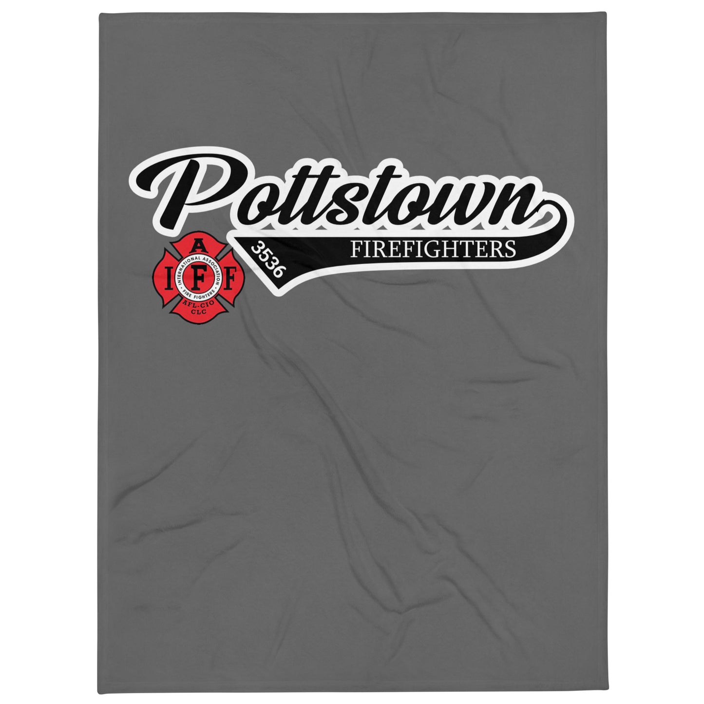 Custom Firefighter Blanket