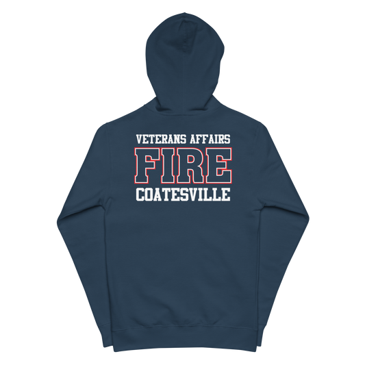Coatesville VAFD Navy Zip Hoodie