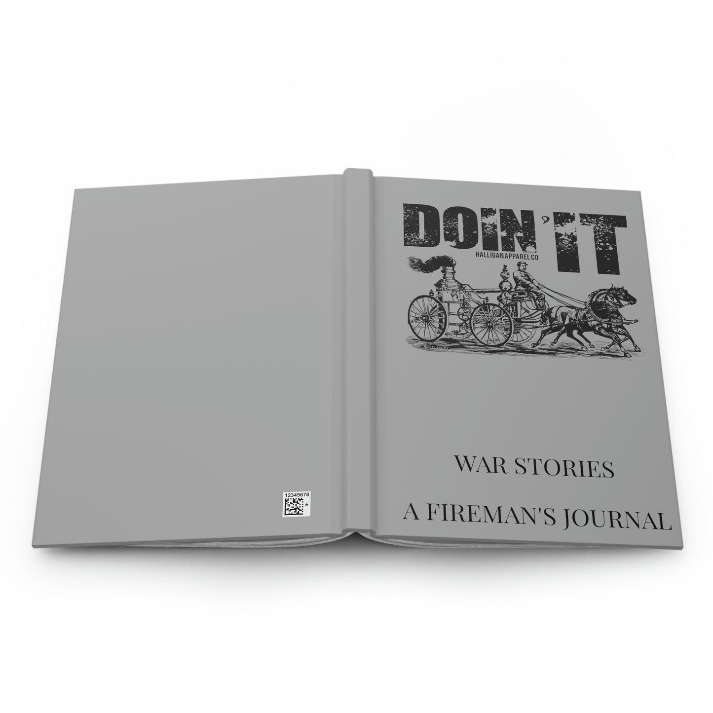 "Doin It" Hardcover Fireman's Journal