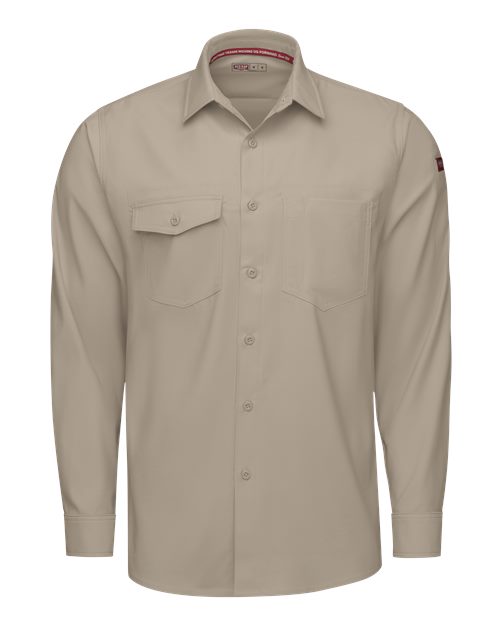 Men's Tall Cooling Long Sleeve Work Shirt