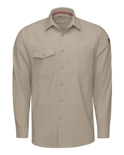 Men's Tall Cooling Long Sleeve Work Shirt