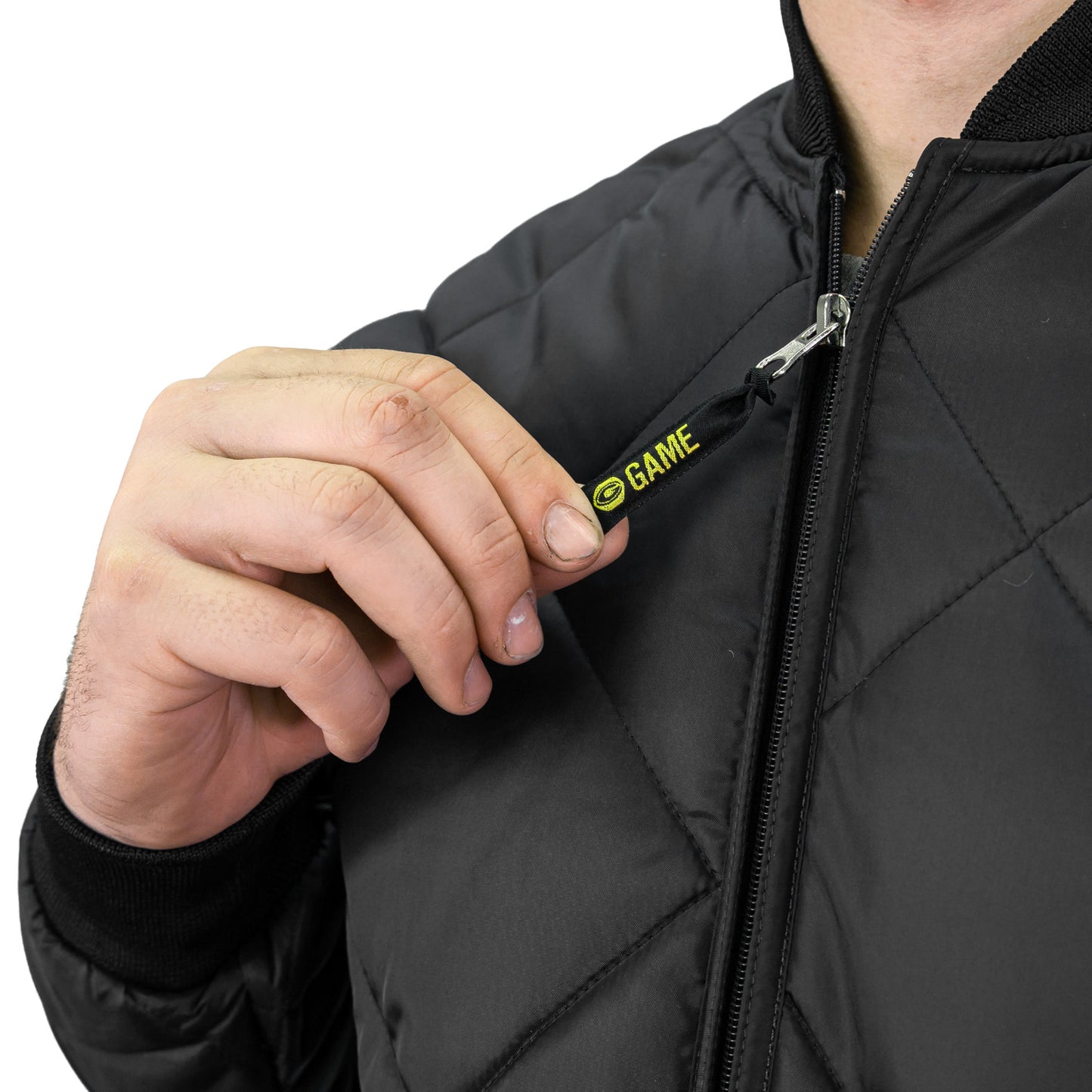 Game- The Bravest Diamond Quilt Jacket
