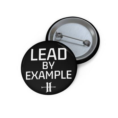 Lead By Example Firefighter Helmet Pin