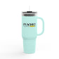 Peachey Insulated Travel Mug, 40oz