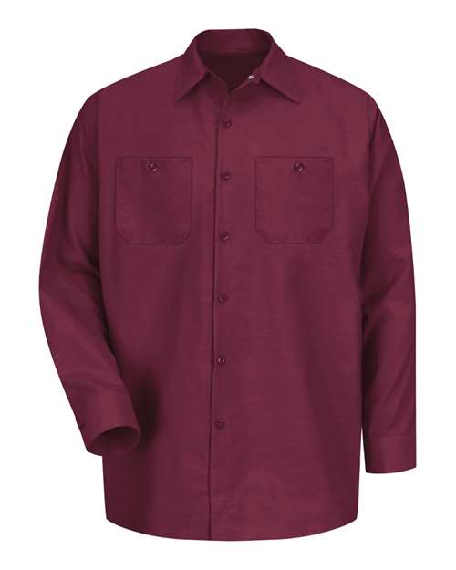 Men's Industrial Long Sleeve Work Shirt