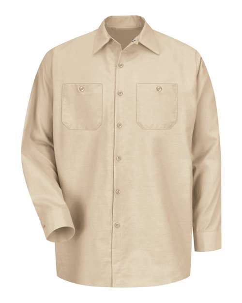 Men's Industrial Long Sleeve Work Shirt
