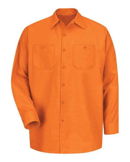 Men's Industrial Long Sleeve Work Shirt