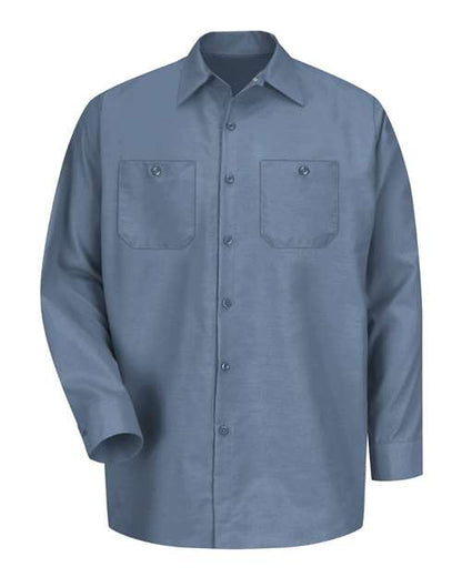Men's Industrial Long Sleeve Work Shirt