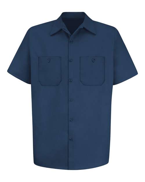 Men's Cotton Short Sleeve Uniform Shirt