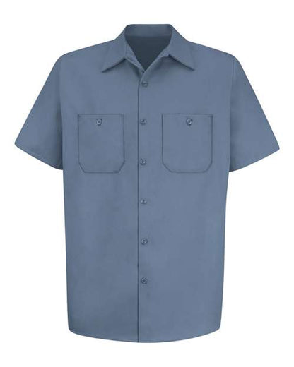 Men's Cotton Short Sleeve Uniform Shirt