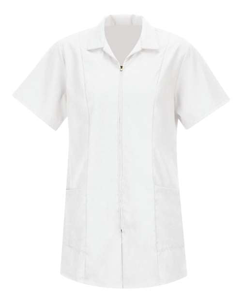 Women's Zip Front Smock