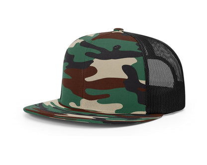 Richardson Acrylic-Wool Blend Flatbill Trucker 511