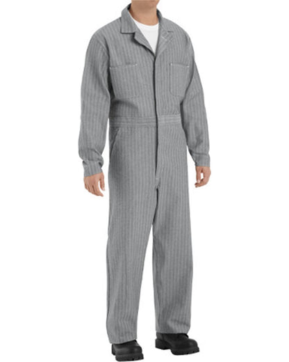 Men's Button-Front Cotton Coverall