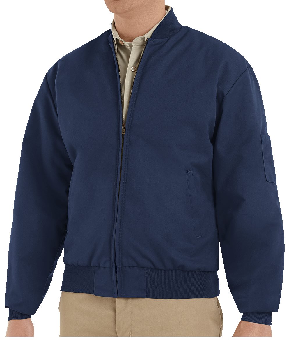 Men's Extra Tall Solid Team Jacket