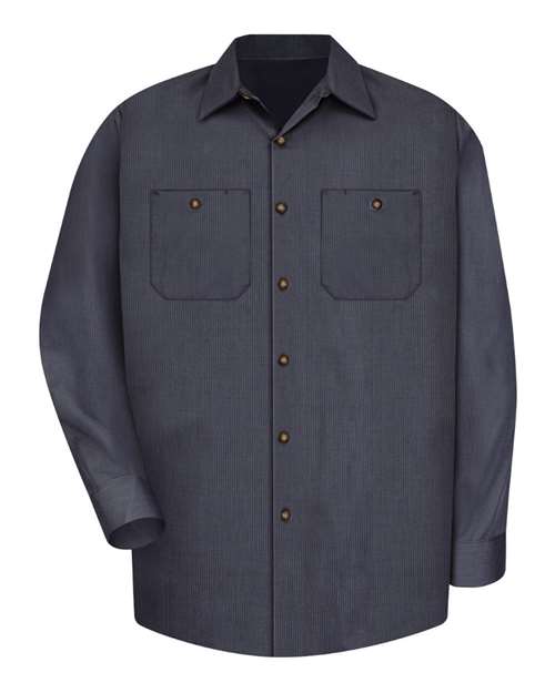 Men's Industrial Long Sleeve Work Shirt