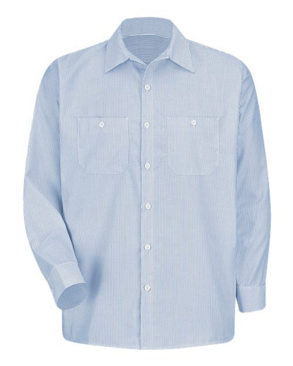 Men's Tall Industrial Stripe Work Shirt