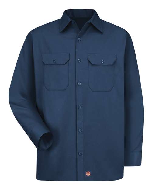 Men's Tall Utility Long Sleeve Work Shirt