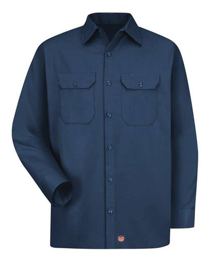 Men's Tall Utility Long Sleeve Work Shirt