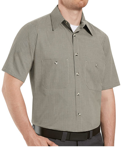 Men's Tall Premium Short Sleeve Work Shirt