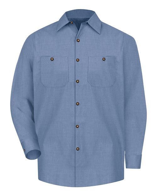 Men's Industrial Long Sleeve Work Shirt