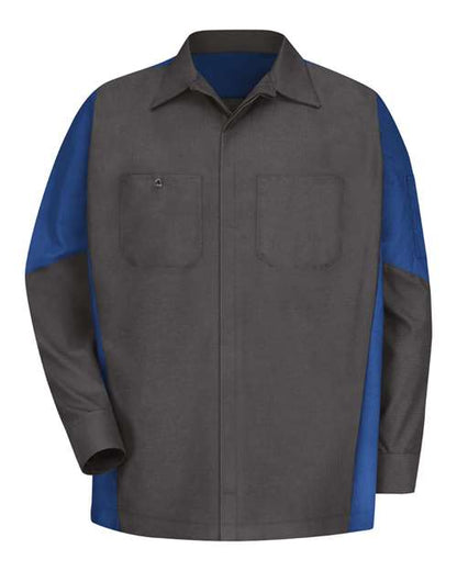 Men's Tall Long Sleeve Automotive Crew Shirt