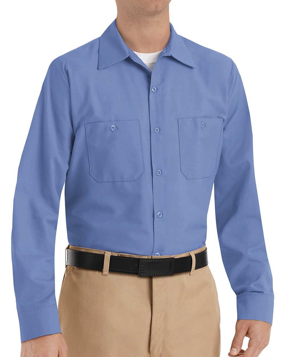 Men's Industrial Long Sleeve Work Shirt