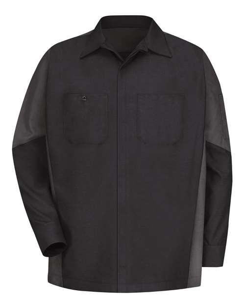 Men's Tall Long Sleeve Automotive Crew Shirt