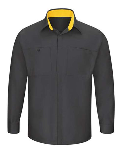 Men's Tall Performance Plus Long Sleeve Shirt with OilBlok Technology
