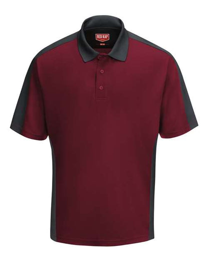 Men's Performance Knit Two Tone Polo