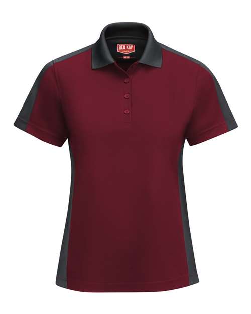 Women's Performance Knit Two-Tone Polo