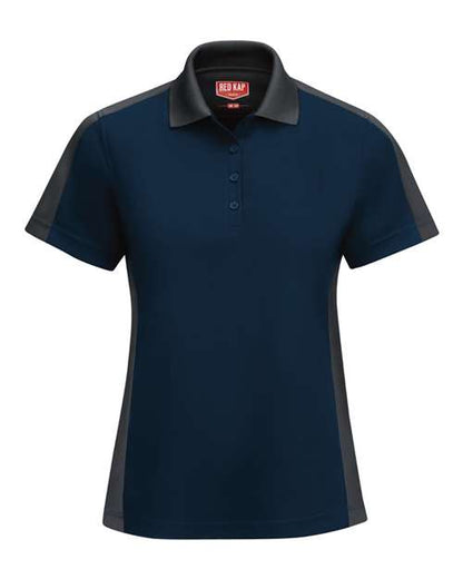 Women's Performance Knit Two-Tone Polo