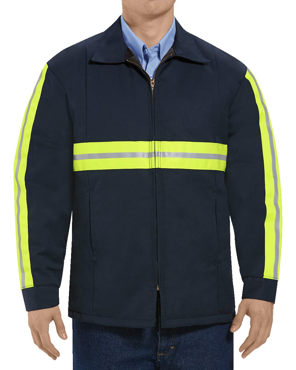 Men's Tall Enhanced Visibility Perma-Lined Panel Jacket