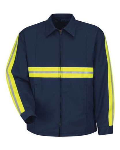 Men's Tall Enhanced Visibility Perma-Lined Panel Jacket