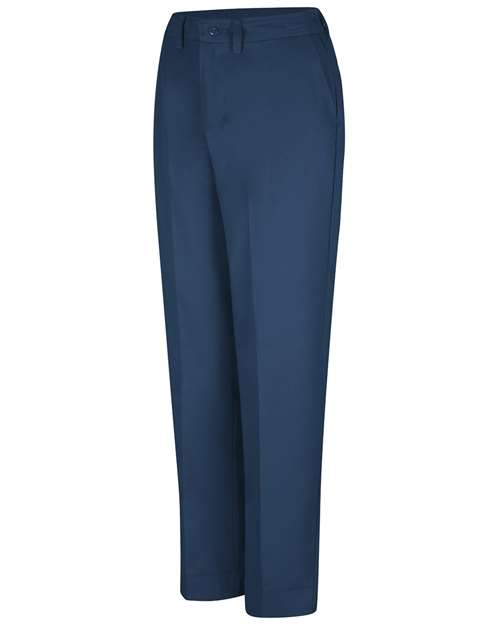 Women's Extended Sizes Elastic Insert Work Pants