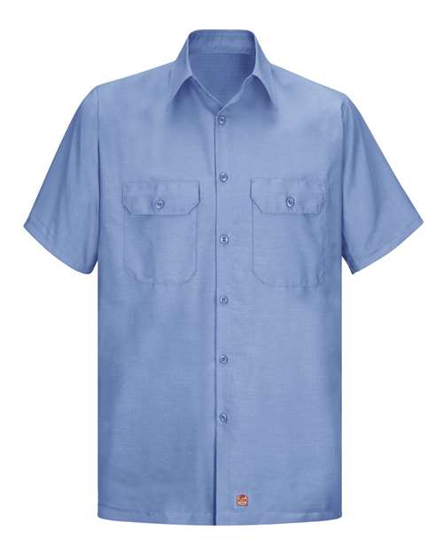 Men's Tall Ripstop Short Sleeve Work Shirt