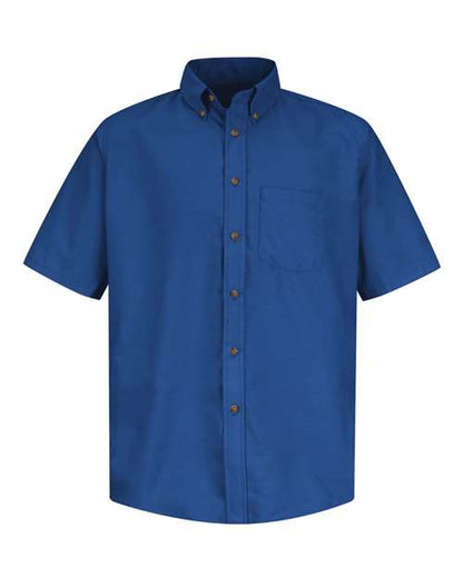 Men's Tall Poplin Short Sleeve Dress Shirt